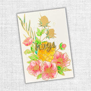Slimline Protea Bouquet Clear Stamp 28222