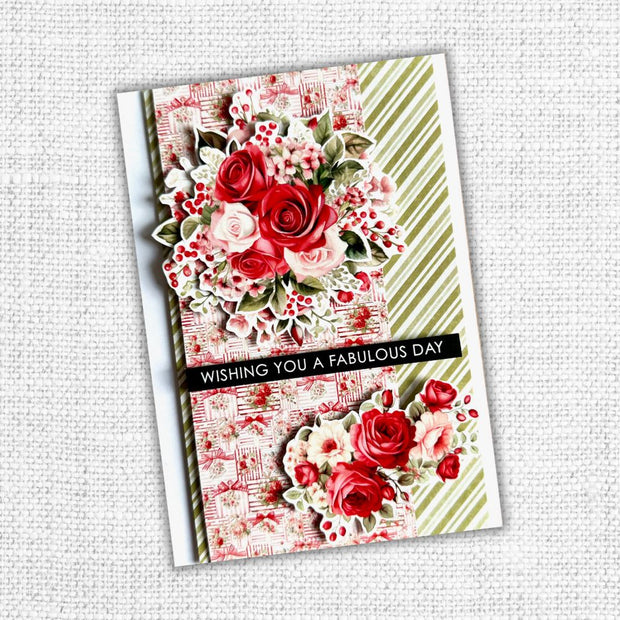 Candy Florals Embossed Die Cuts 31470 - Paper Rose Studio