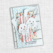 Bunny with Bow Metal Cutting Die 31944 - Paper Rose Studio