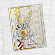Lavender & Roses - Gold Foil 6x6 Paper Collection 32241 - Paper Rose Studio