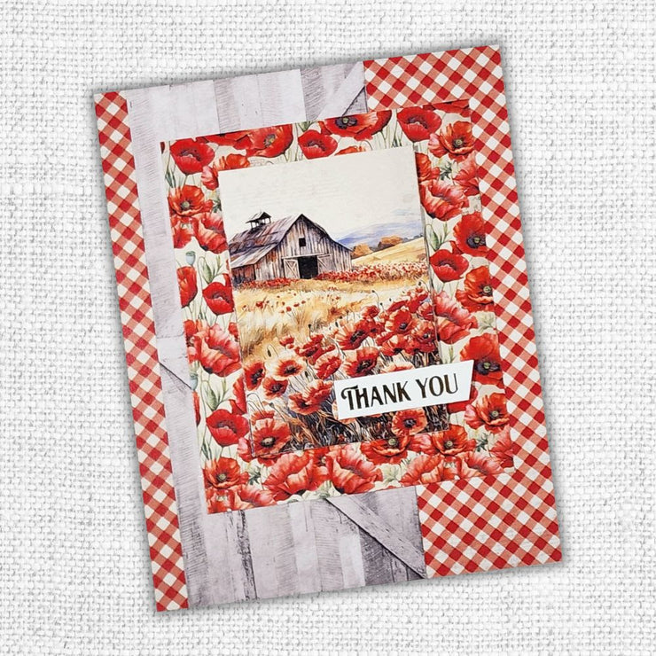 Poppy Garden 12x12 Paper Collection 34620