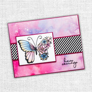 Georgia Floral Butterfly Stamp Set 24649 - Paper Rose Studio