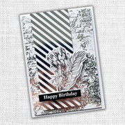 Blooming Proteas - Silver Foil 6x6 Paper Collection 30792 - Paper Rose Studio
