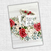 Winter Blooms Embossed Die Cuts 31401 - Paper Rose Studio