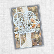 Wedding Blooms Heart Metal Cutting Die 31599 - Paper Rose Studio