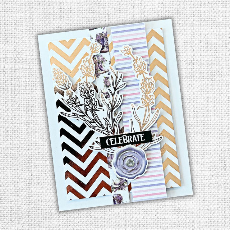 Happy Birthday A5 10pc Sentiment Sheets 30720 - Foil