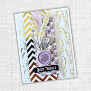 Lavender & Roses - Gold Foil Die Cuts 32271 - Paper Rose Studio