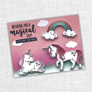 Unicorn Magic Clear Stamp Set 17307