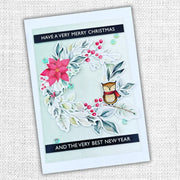 Cozy Winter 4x6" Clear Stamp Set 17541 - Paper Rose Studio