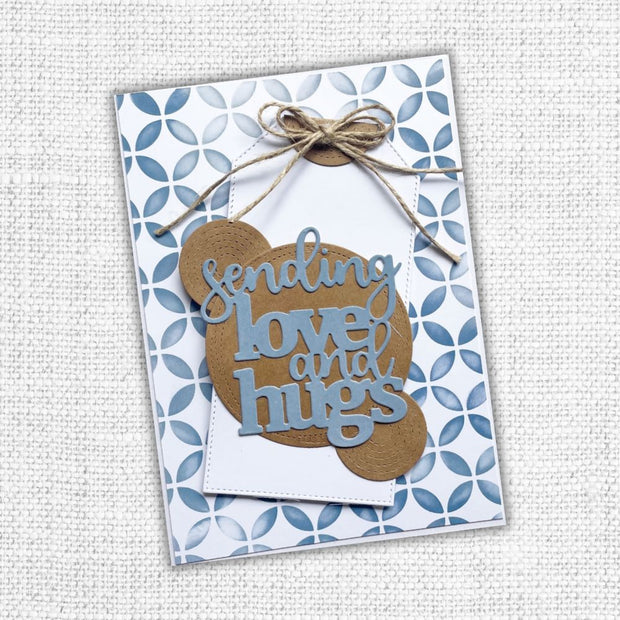 Sending Love & Hugs Metal Cutting Die 26014 - Paper Rose Studio