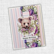 Lavender & Roses Cut Aparts Paper Pack 32280 - Paper Rose Studio