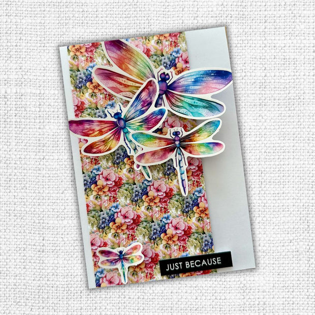 Rainbow Garden Insects Embossed Die Cuts 31575 - Paper Rose Studio