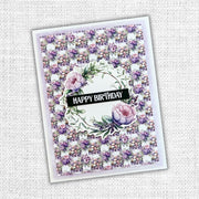 Lavender & Roses Embossed Die Cuts 32187 - Paper Rose Studio