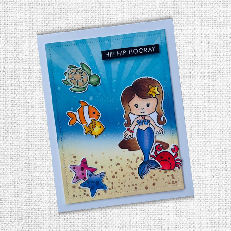 Mermaid Magic Clear Stamp Set 17433 - Paper Rose Studio