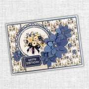 Winter Blue Shimmer Cardstock A5 10pc 29509