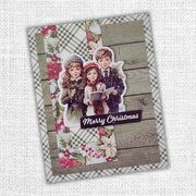 Papercuts Cardmaking Kit - August 2025 Christmas Holly 35178