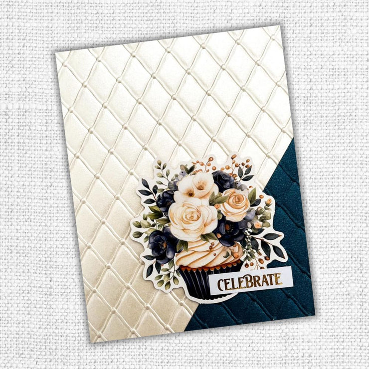 Tufted Elegance 3D Embossing Folder 32154 - Paper Rose Studio