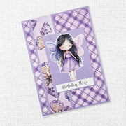 Lavender & Fairies Embossed Die Cuts 33525 - Paper Rose Studio