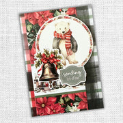 Jolly Holidays 6x8" Die Cuts & Sentiments 32643