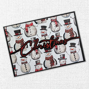 Merry Christmas Layered Metal Cutting Die 32445