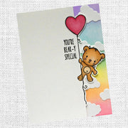 Animal Valentines - Bear Clear Stamp 31794 - Paper Rose Studio