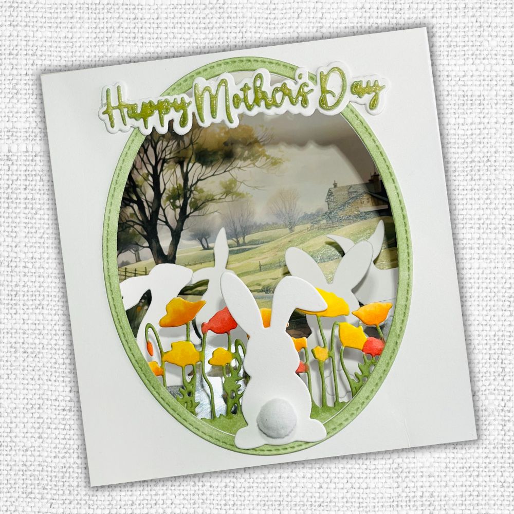 Bunny Trio Large Metal Cutting Die 31935 – Paper Rose Studio