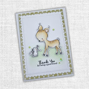 Deer & Bunny Clear Stamp 32112