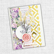 Lavender & Roses - Gold Foil 12x12 Paper Collection 32220