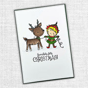 Holly Jolly Elf Clear Stamp 32664