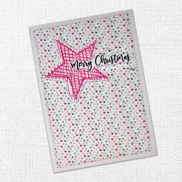 Scribble Stars Clear Stamp Set 17586