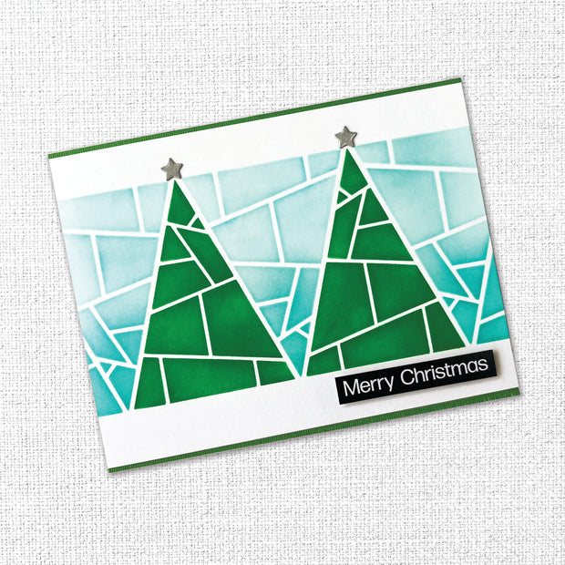 Merry Christmas A5 10pc Sentiment Sheets 30717 - Foil