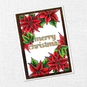Poinsettia Duo Clear Stamp 27295