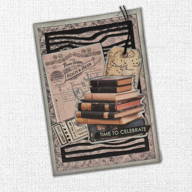 Boho Wood Background Metal Cutting Die 29623 - Paper Rose Studio