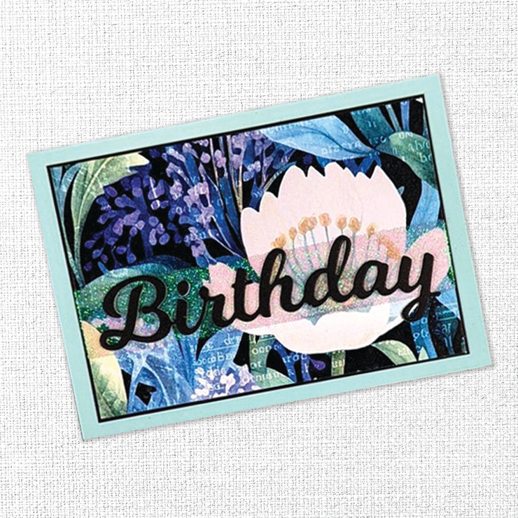 Happy Birthday To You Layered Metal Cutting Die 17631