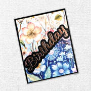 Happy Birthday To You Layered Metal Cutting Die 17631