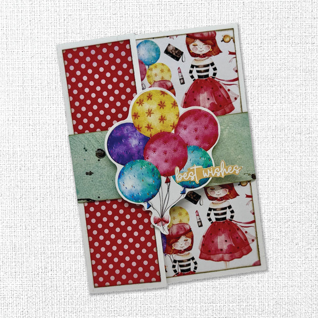 Coffee in Paris Embossed Die Cuts 32298