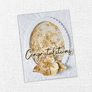 Perfect Pansies 3D Embossing Folder 32946