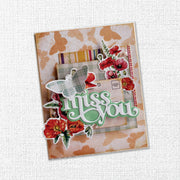 Miss You Metal Cutting Die 33858 - Paper Rose Studio