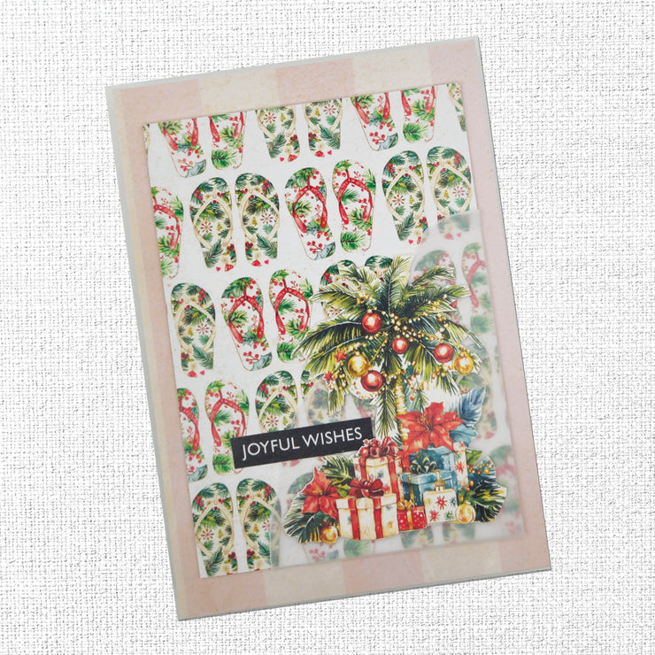 Tropical Christmas Cut Aparts Paper Pack 33108