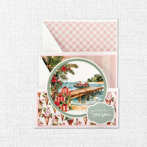 Tropical Christmas 6x8" Die Cuts & Sentiments 33369