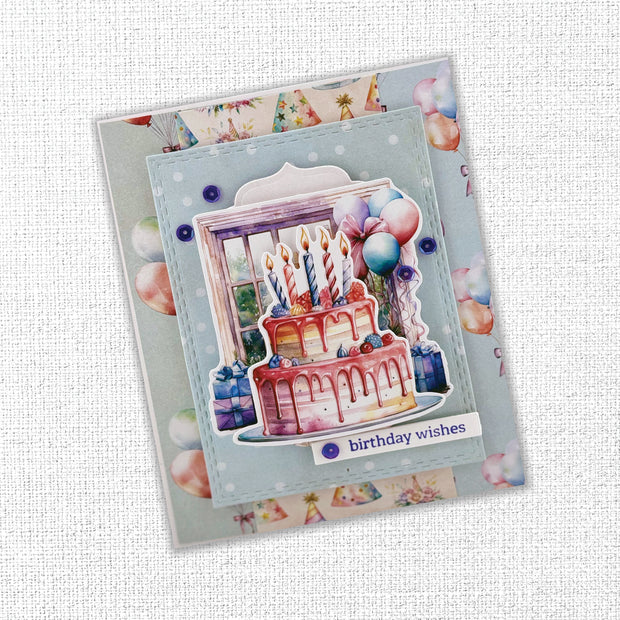 Birthday Fun Embossed Die Cuts 33306