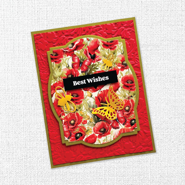Poppy Garden 6x6 Paper Collection 34617