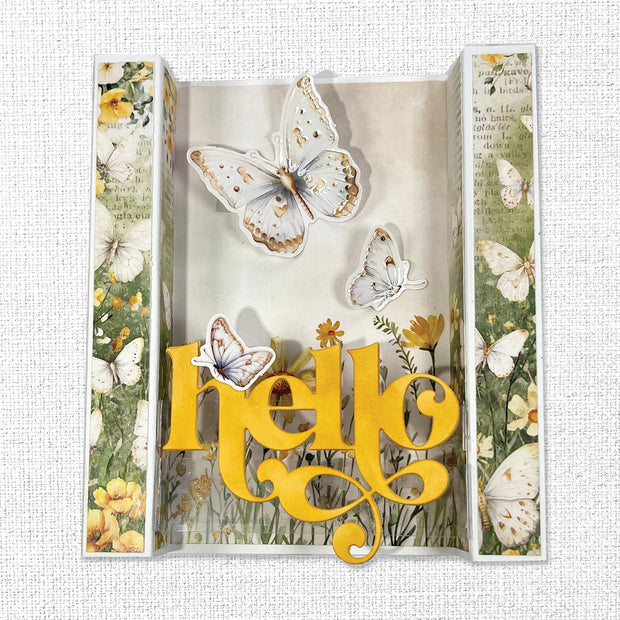 Bees & Butterflies Embossed Die Cuts 33585