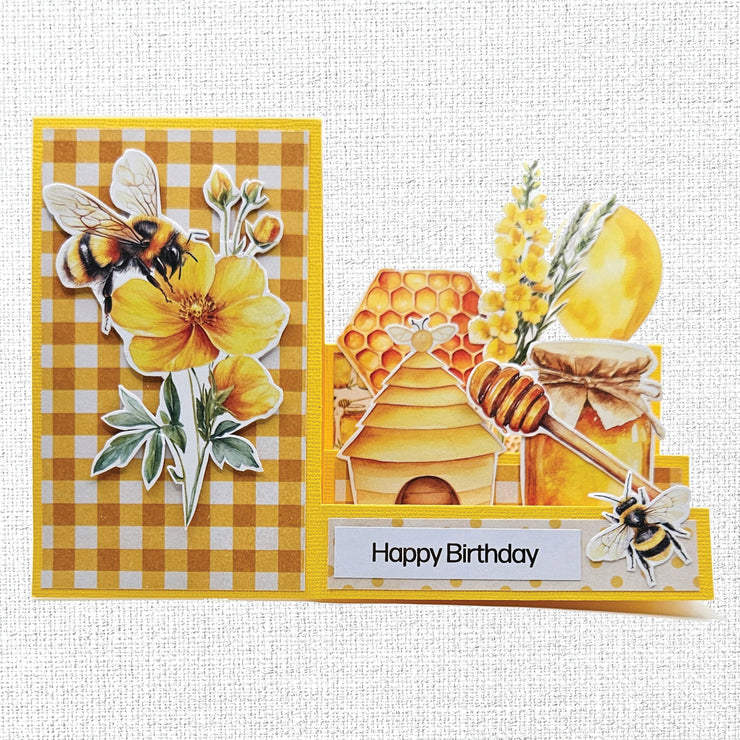 Happy Birthday A5 10pc Sentiment Sheets 30720 - Foil