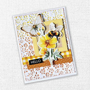 Bees & Butterflies Embossed Die Cuts 33585