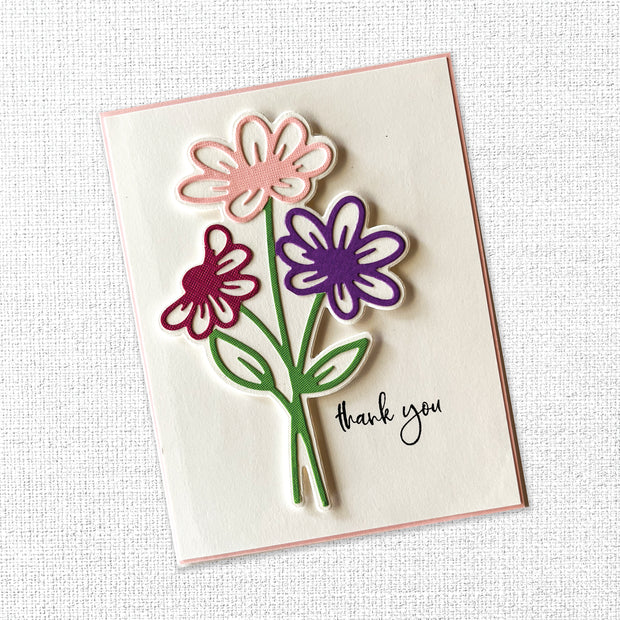 Daisy Bouquet Metal Cutting Die 33912