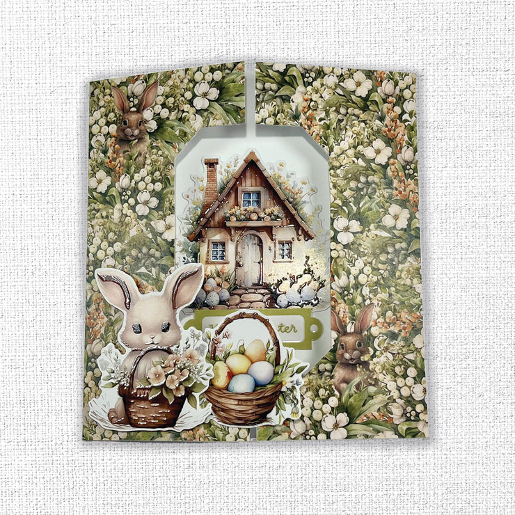 Easter Village Tags & Tickets Embossed Die Cuts 34083