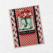 Poppy Garden Embossed Die Cuts 34665