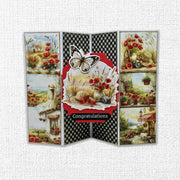 Poppy Garden Embossed Die Cuts 34665