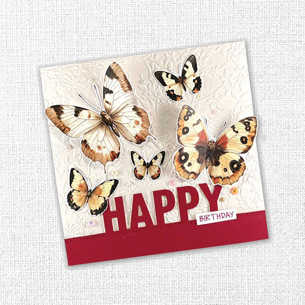 Leafy Garden 3D Embossing Folder 31506